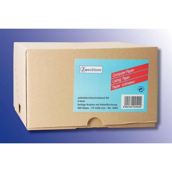 Computer Papier endlos unbeschichtet 52 g/qm 500 Blatt