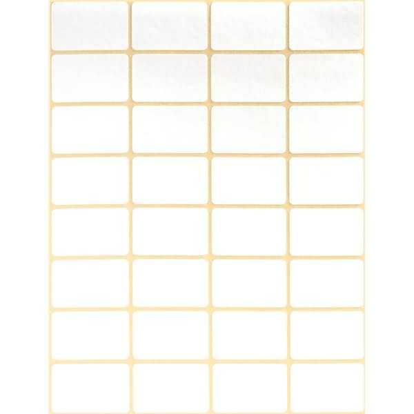 Etiketten 29x18mm VE=960 Stück weiß