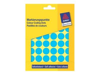 Avery Zweckform - Farbkodierungspunkt - 1,8 cm Durchmesser - Blau (Packung mit 1056)