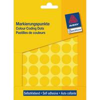 Avery Zweckform - Farbkodierungspunkt - 1,8 cm Durchmesser - Gelb (Packung mit 1056)
