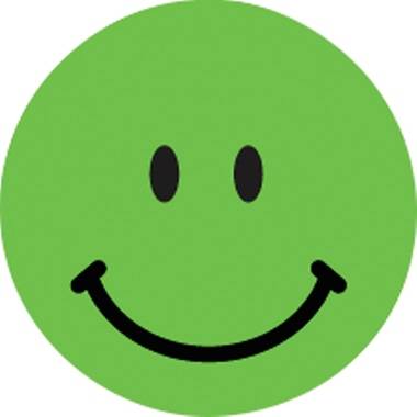 Avery Zweckform Etikett Gesicht 3858 19mm grün 250 St./Rolle