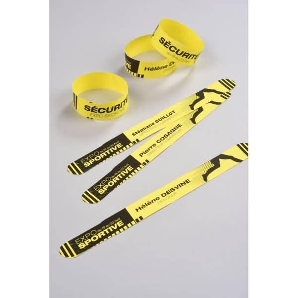 Einlassbänder bedruckbar 18x265 mm gelb VE=100 Stück