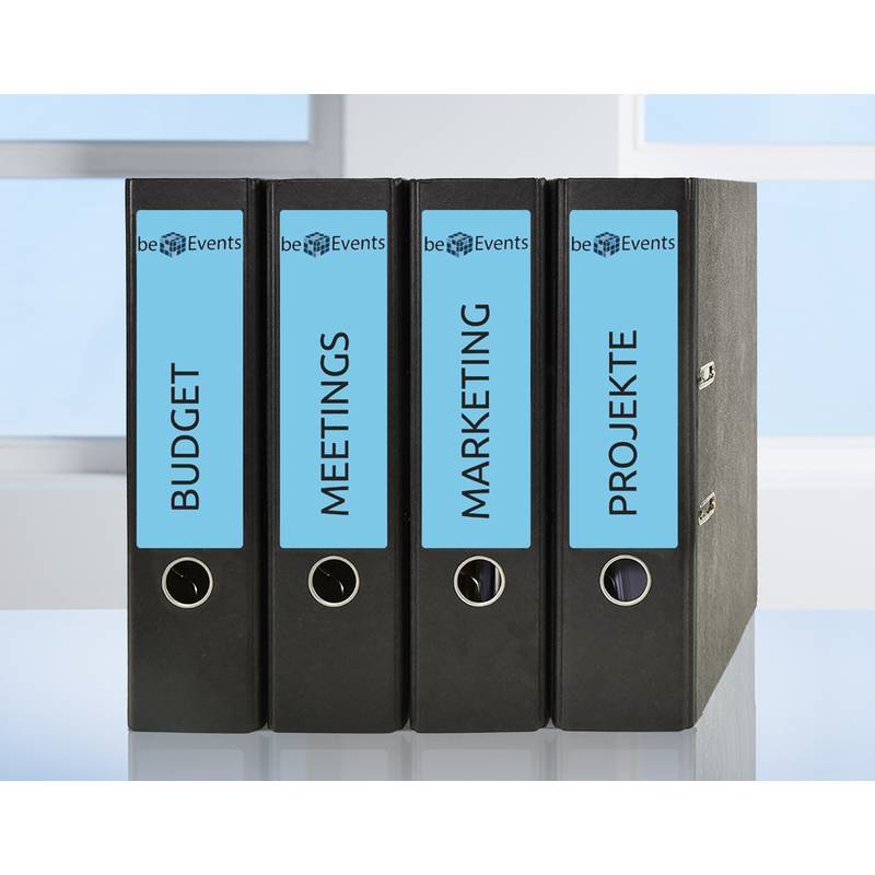 AVERY Zweckform Ordnerrücken-Etiketten, 61 x 192 mm, blau