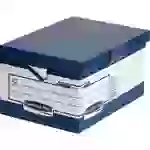 Bankers Box Archivbox Ergo Box System Maxi 0048901 blau/weiß Bankers Box Archivbox Ergo Box System Maxi 0048901 blau/weiß