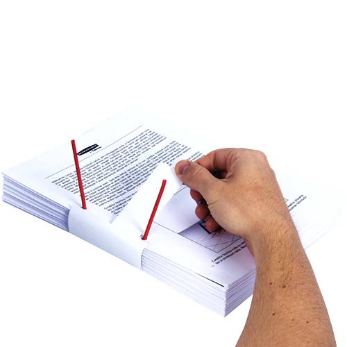 Fellowes 1189301, Rot, 100 Stück(e)