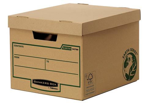 Fellowes 4479901, Papier, Braun, A4, 1 Schublade(n), 390 x 333 x 285 mm, 400 x 342 x 291 mm