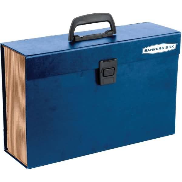Handifile Dokumentenmappe Bankers Box 368x260mm 19 Fächer blau