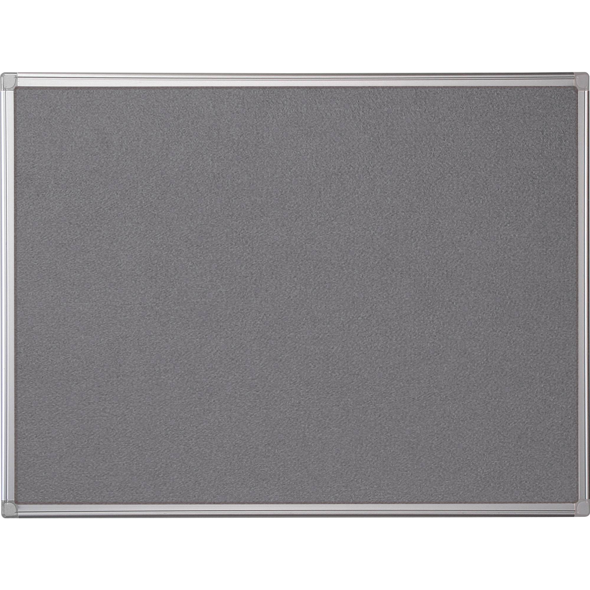 Bi-office Pinnwand Maya FA0242170 Aluminiumrahmen Filz 60x45cm grau