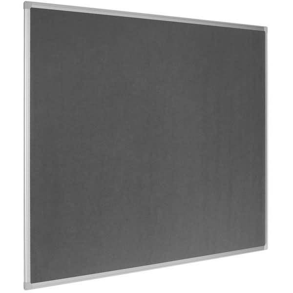 Filztafel Earth-it Maya Aluminiumrahmen 120x90cm grau