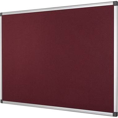 Bi-Office Pinnwand SA1205170 feuerhemmend 150x120cm burgunder
