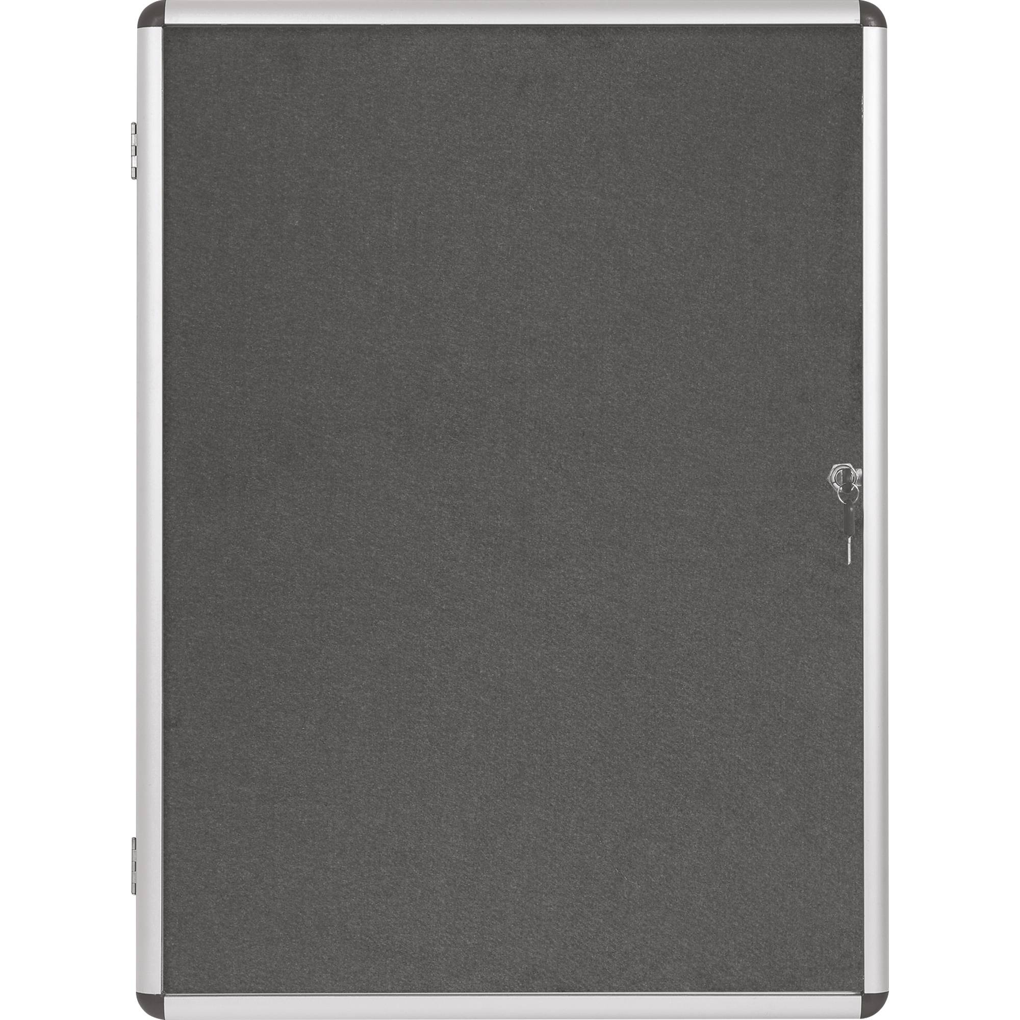 Bi-office Schaukasten Enclore VT950103150 94x128,8cm Filz grau