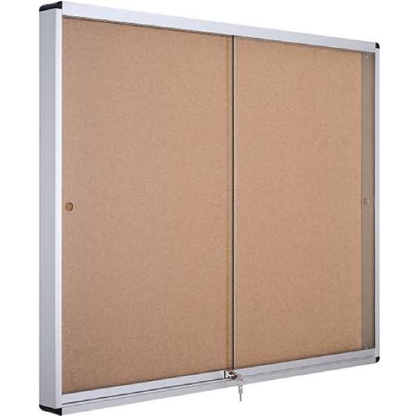 Schaukasten Exhibit 92,6x96,7cm für 12x A4 Indoor Korktafel