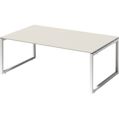 Bisley Konferenztisch DOF2012GW396 O 2000x740x1200mm ws/gr.ws