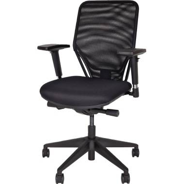 Bisley Bürodrehstuhl Optime DSON733 Netz Kunststofffußkreuz schwarz