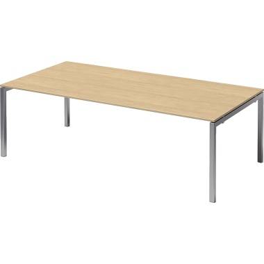 Bisley Konferenztisch DUF2412MP355 U 2400x740x1200mm si/ah