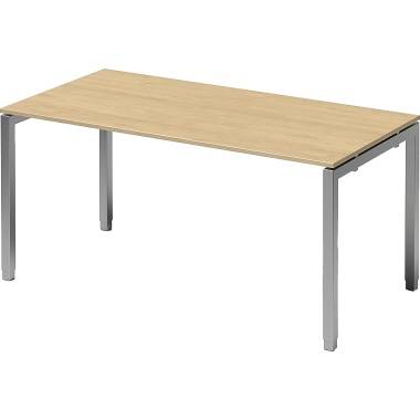 Bisley Schreibtisch DUH1608MP355 U 1600x650-850x800mm si/ah
