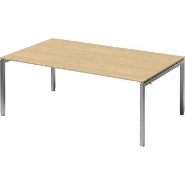 Bisley Konferenztisch DUH2012MP355 U 2000x650-850x1200mm si/ah