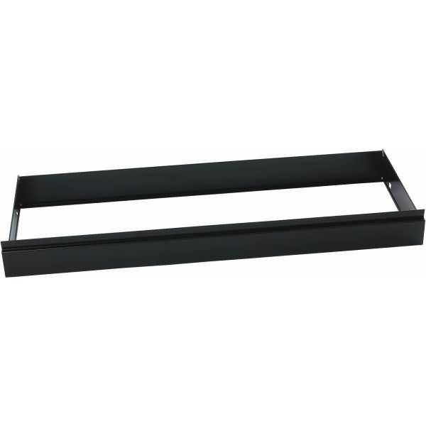 Teleskopboden Breite 800mm schwarz