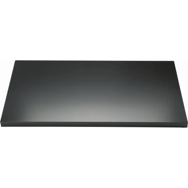 Fachboden mit Lateralhängevorrichtung Breite 800mm schwarz