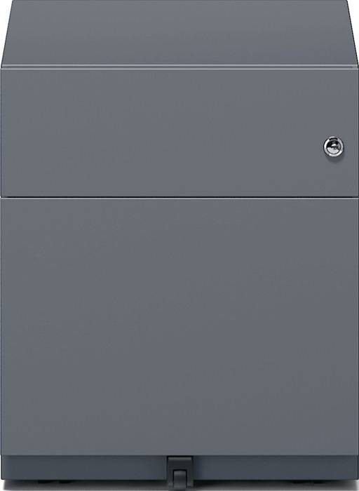 Rollcontainer Note? H495xB420xT565mm grau 1 HR-Schub u.1 Universalschub