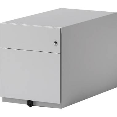 Bisley Rollcontainer Note NWA79M7SF645 1Schub/1HR lichtgrau