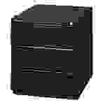 Bisley Rollcontainer OBA59M2EEE633 3 Materialschübe schwarz