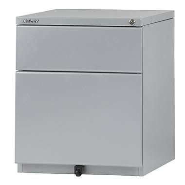 Bisley Rollcontainer OBA59M2EHT355 1Hänge/1Materialschub silber