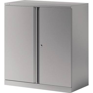 Bisley Flügeltürschrank Essentials YECB09101S355 2OH silber