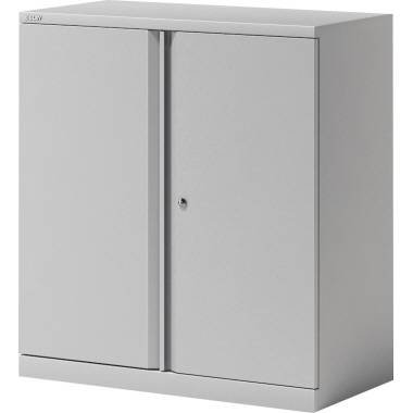 Bisley Flügeltürschrank Essentials YECB09101S645 2OH lichtgrau