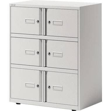 Bisley Office Lodge Essentials YELD0810696 6Türen weiß