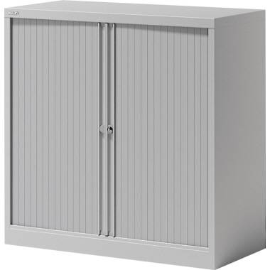 Bisley Rollladenschrank Essentials YETB10101SLG645 2OH lichtgrau