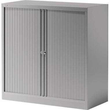 Bisley Rollladenschrank Essentials YETB10101SSL355 2OH silber