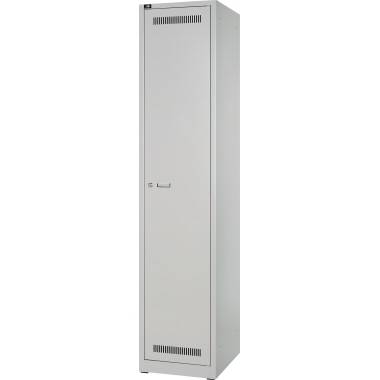 Bisley Garderobenschrank LIGHT 1 Abteil 400, Farbe lichtgrau