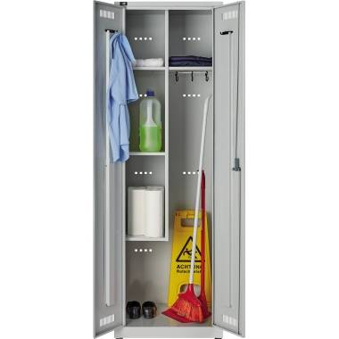 Bisley Garderobenschrank LIGHT, Allzweckschrank 300, Farbe lichtgrau