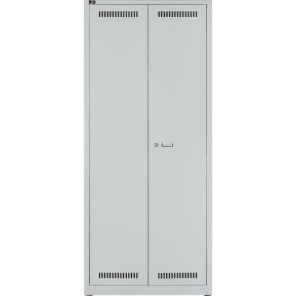 Bisley Garderobenschrank LIGHT, Allzweckschrank 400, Farbe lichtgrau