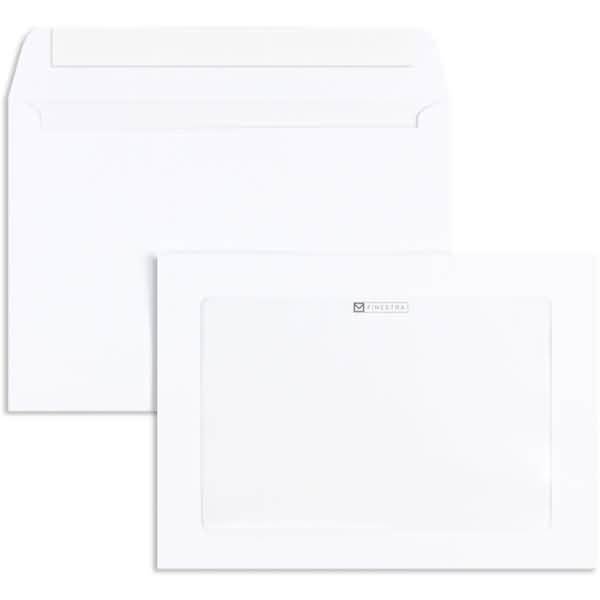 Werbefensterhüllen C5 100g/qm haftklebend Sonderfenster VE=500 Stück