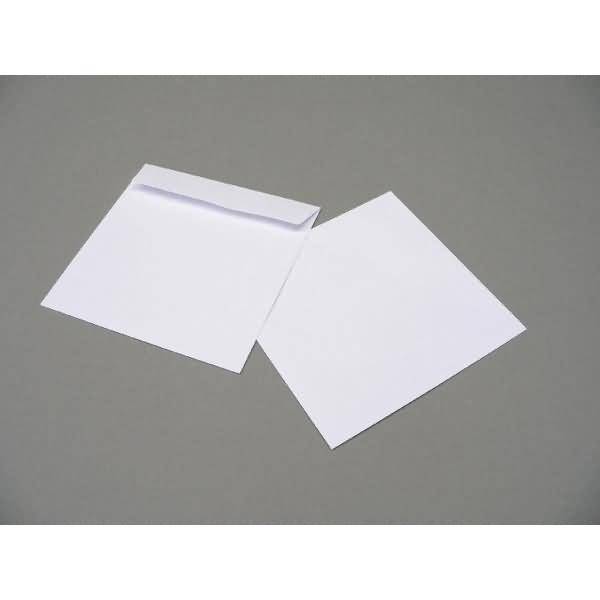 Briefumschläge 170x170mm 100g/qm gummiert VE=100 Stück weiß