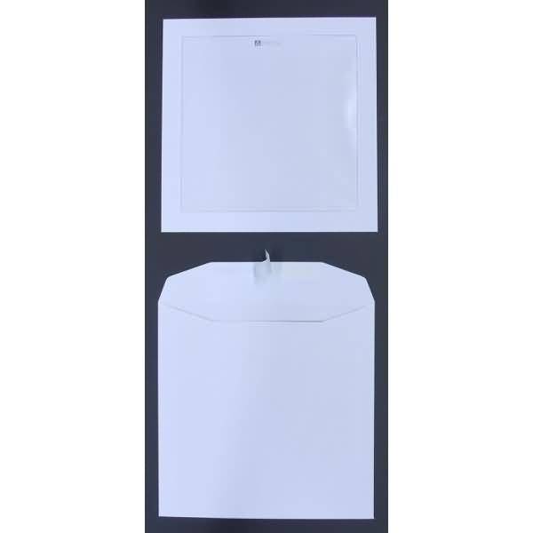 Werbefensterhüllen 220x220mm 120g/qm haftklebend Sonderfenster VE=250 Stück