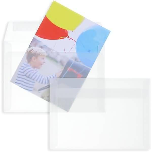 Briefumschläge Offset transparent C6 100g/qm HK VE=100 Stück weiß