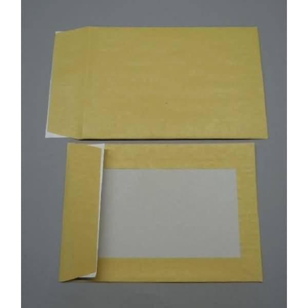Versandtaschen C5 90g/qm haftklebend Papprückwand VE=250 St. braun