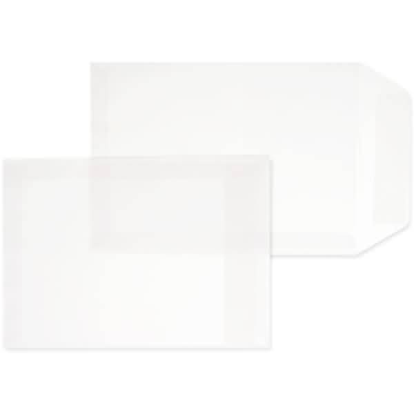 Versandtaschen Offset transparent C4 110g/qm HK VE=250 Stück weiß