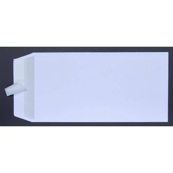 Versandtaschen 160x310mm 120g/qm haftklebend VE=250 Stück weiß