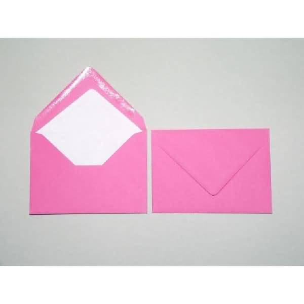 Briefumschläge 125x176mm (DIN B6) 100g/qm gummiert VE=100 Stück fuchsia