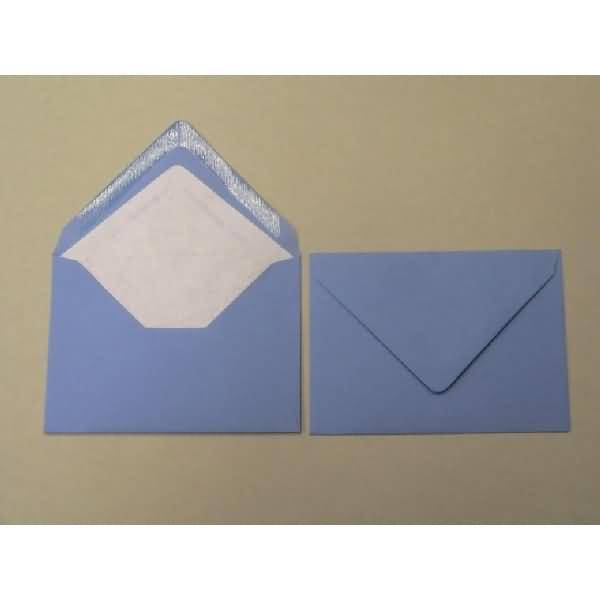 Briefumschläge 125x176mm (DIN B6) 100g/qm gummiert VE=100 Stück dunkelblau