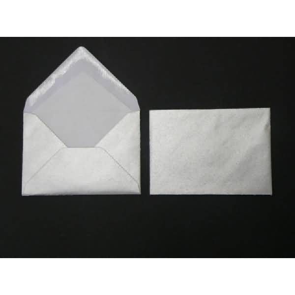 Briefumschläge 125x176mm (DIN B6) 100g/qm gummiert VE=100 Stück silber