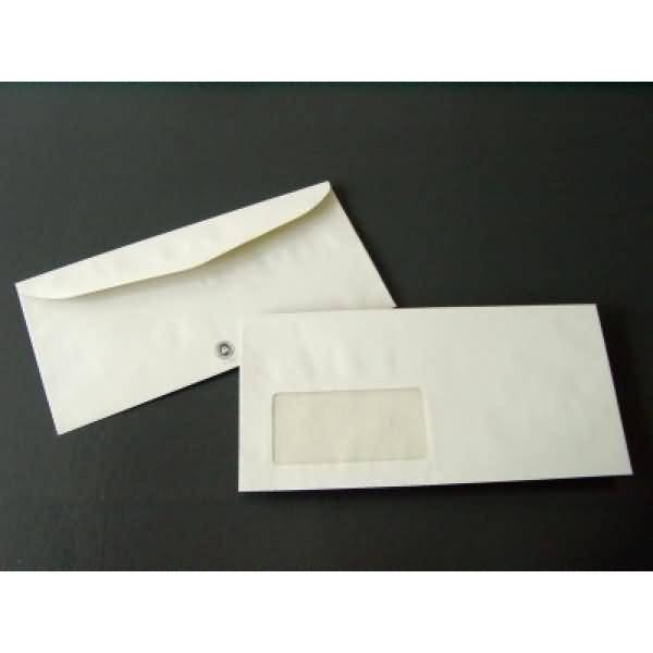 Kuvertierhüllen DIN C6/5 75g/qm gummiert Fenster VE=1000 Stück grau