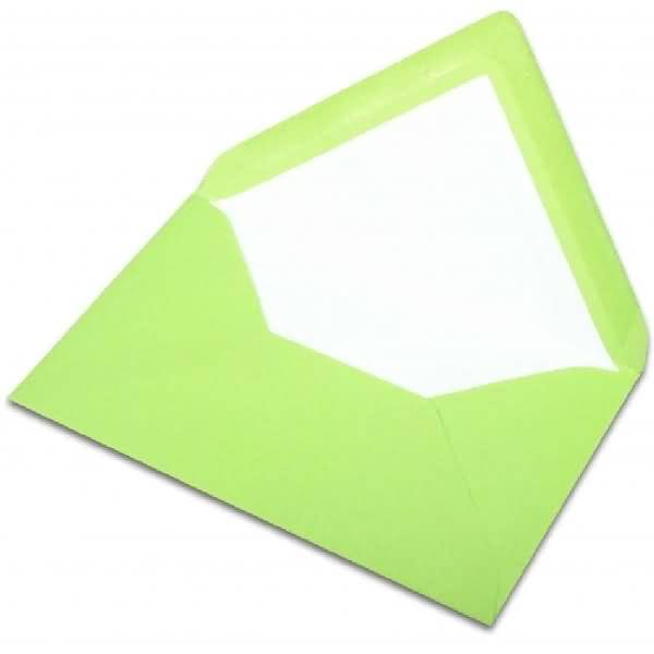 Briefumschläge C6 100g/qm gummiert VE=100 Stück maigrün