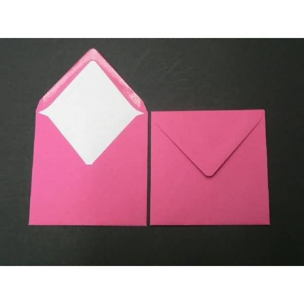 Briefumschläge 164x164mm 100g/qm gummiert VE=100 Stück fuchsia