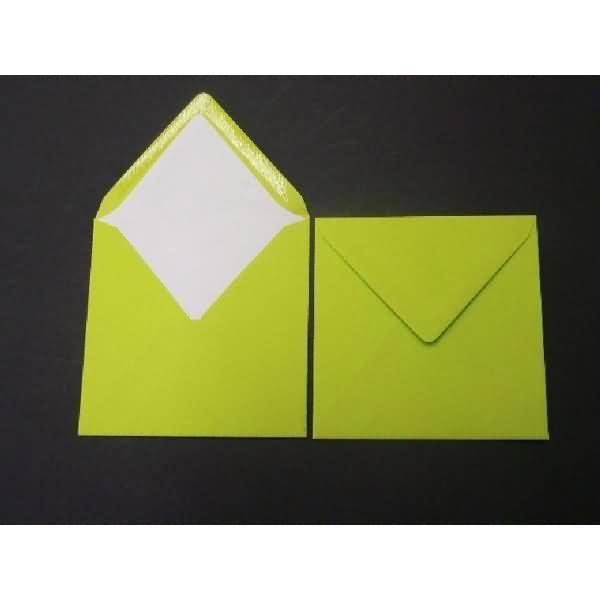 Briefumschläge 164x164mm 100g/qm gummiert VE=100 Stück maigrün