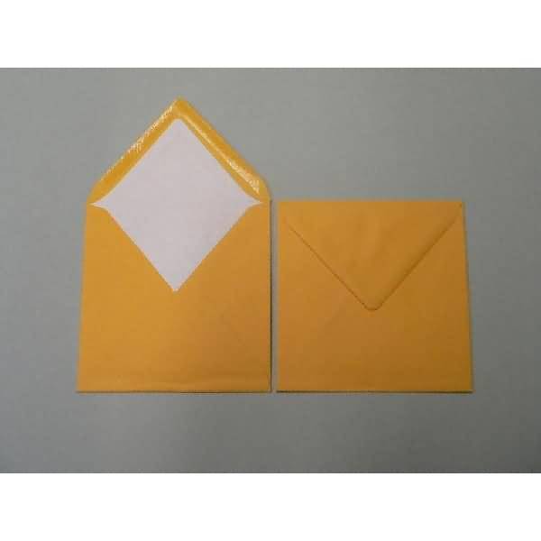 Briefumschläge 164x164mm 100g/qm gummiert VE=100 Stück ocker
